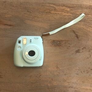 Teal Fujifilm Instax Mini 9 Polaroid Camera & Accessories